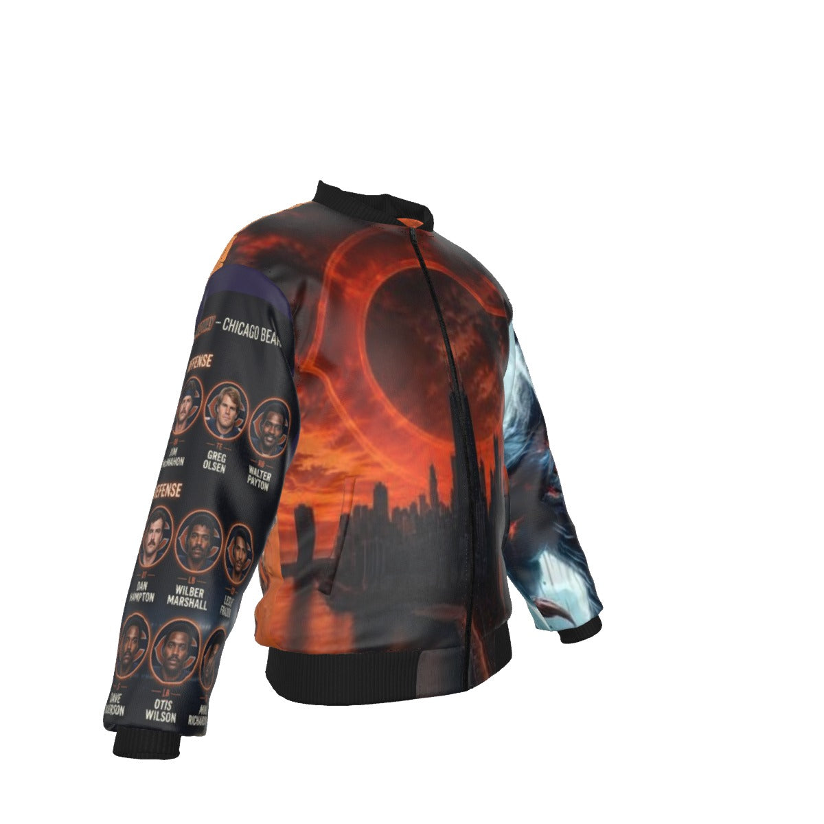 Men's Jacket With Sleeve Pocket