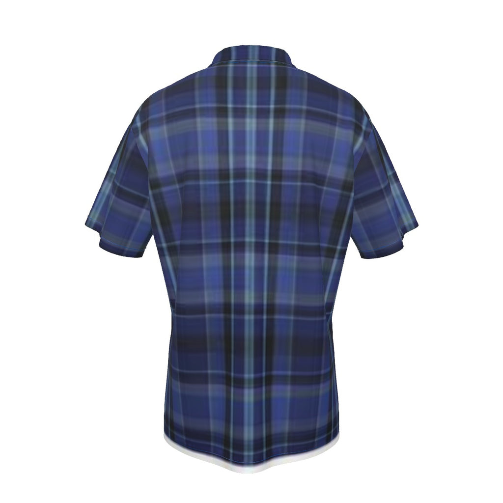 Men's short sleeved Shirt With Button Closure