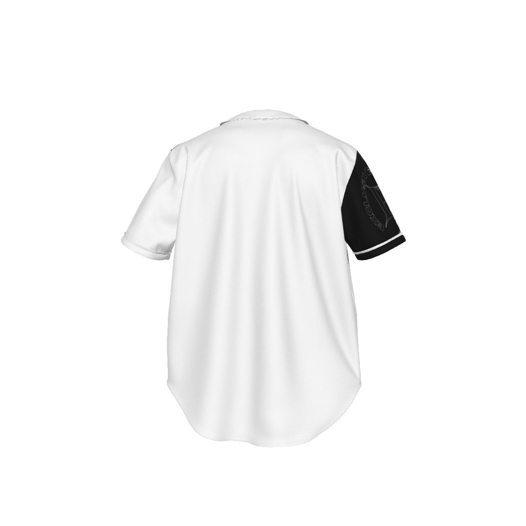 Men's Short Sleeve Baseball Jersey With Pinstripes