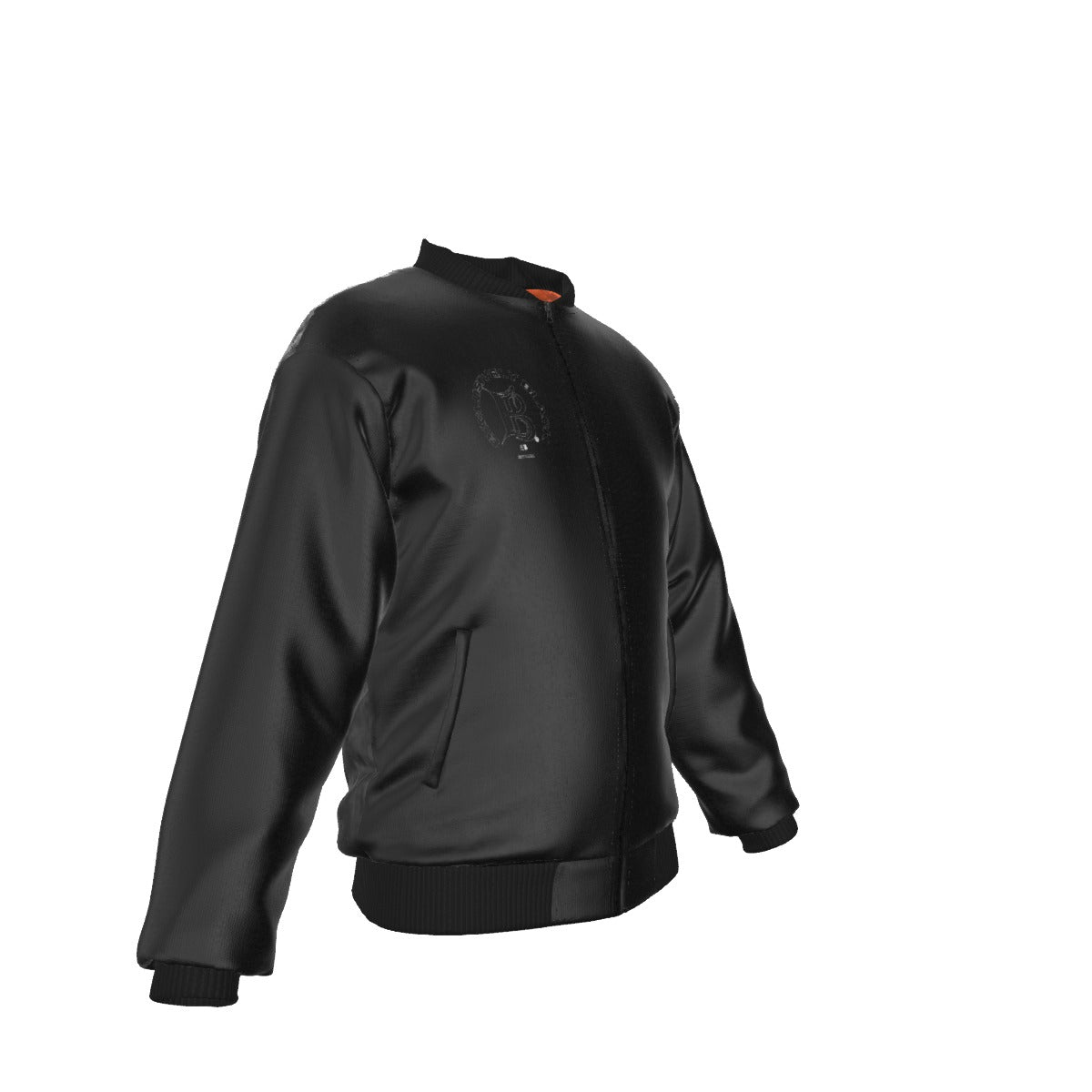 All-Over Print Men's Jacket With Sleeve Pocket