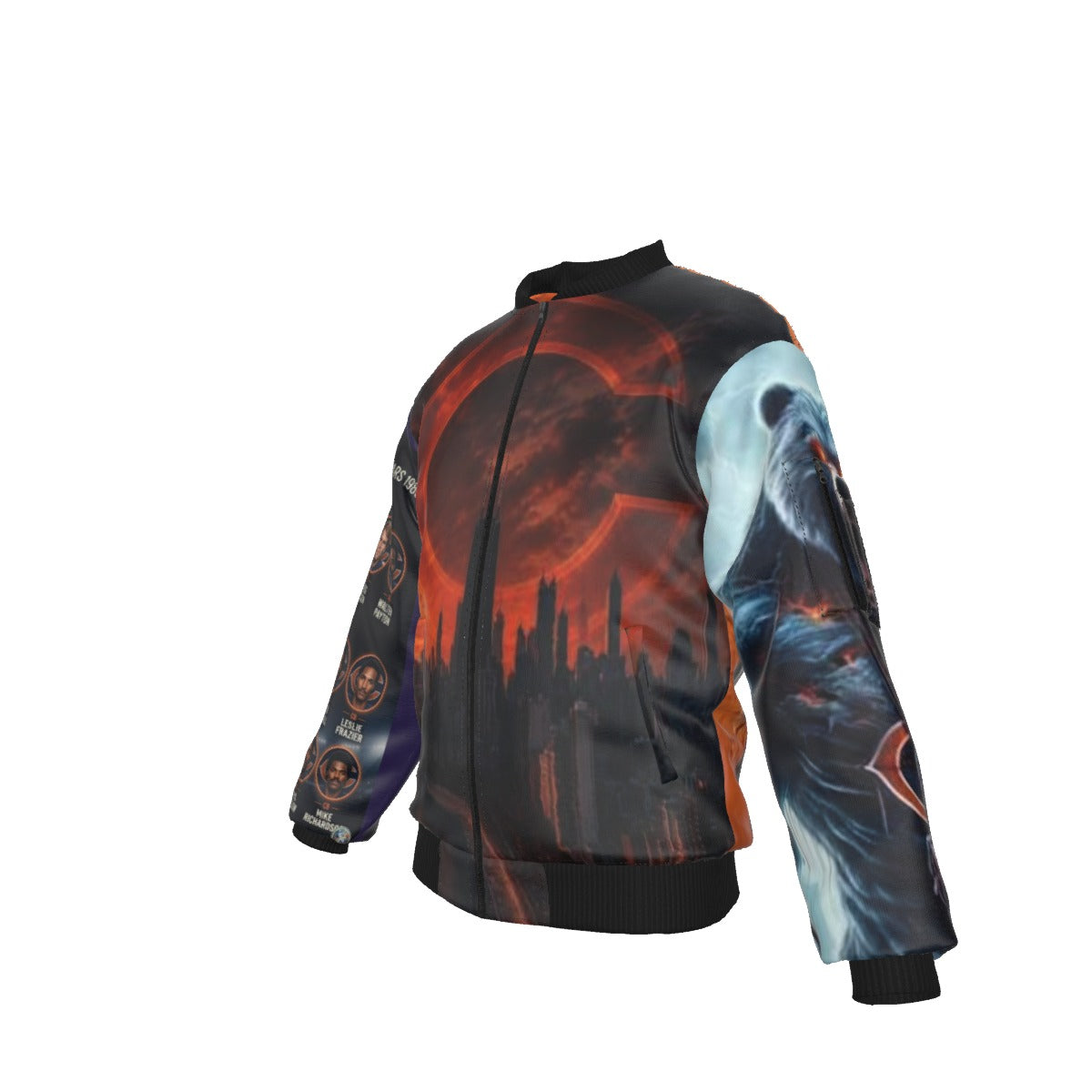 Men's Jacket With Sleeve Pocket