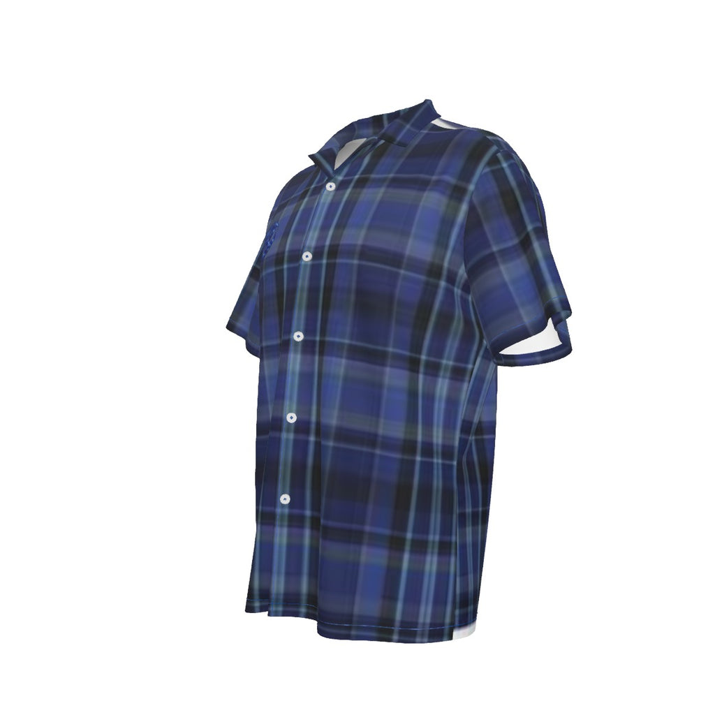 Men's short sleeved Shirt With Button Closure