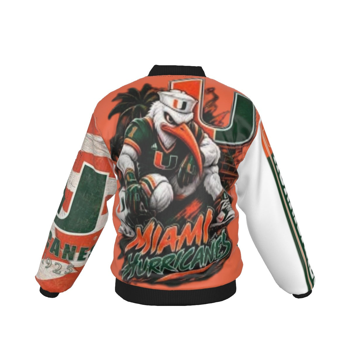 All-Over Print Men's Jacket With Sleeve Pocket