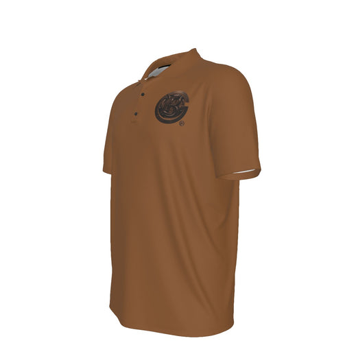 All-Over Print Men's Polo Collar Jersey