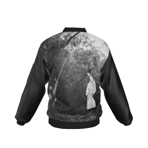 All-Over Print Men's Jacket With Sleeve Pocket