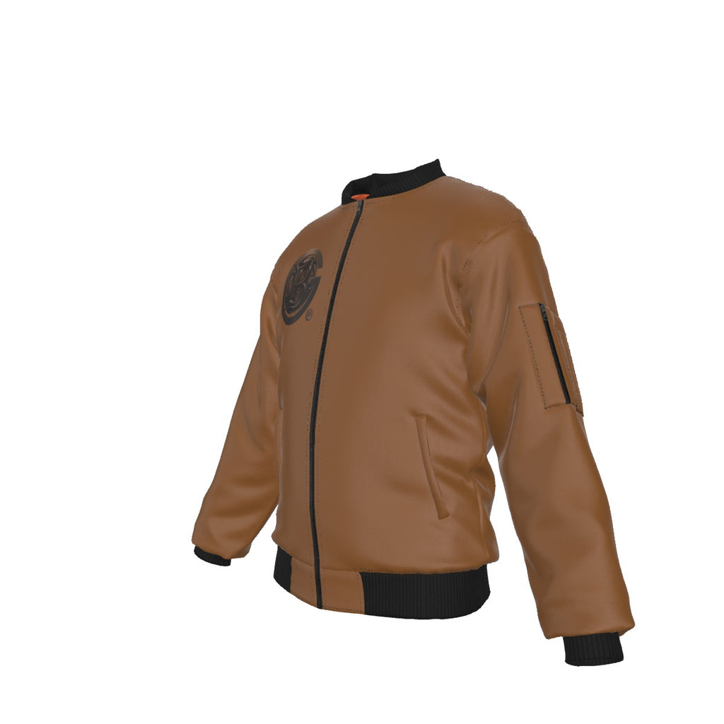 All-Over Print Men's Jacket With Sleeve Pocket