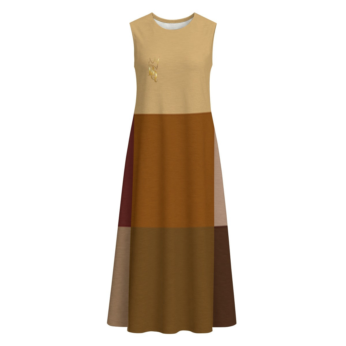 Women's Sleeveless Dress With Pocket| by Black Queen