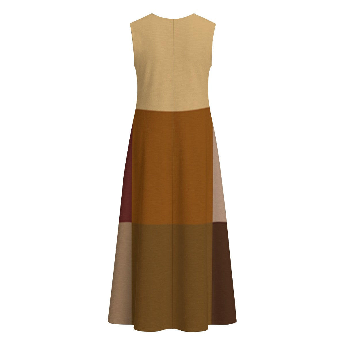 Women's Sleeveless Dress With Pocket| by Black Queen