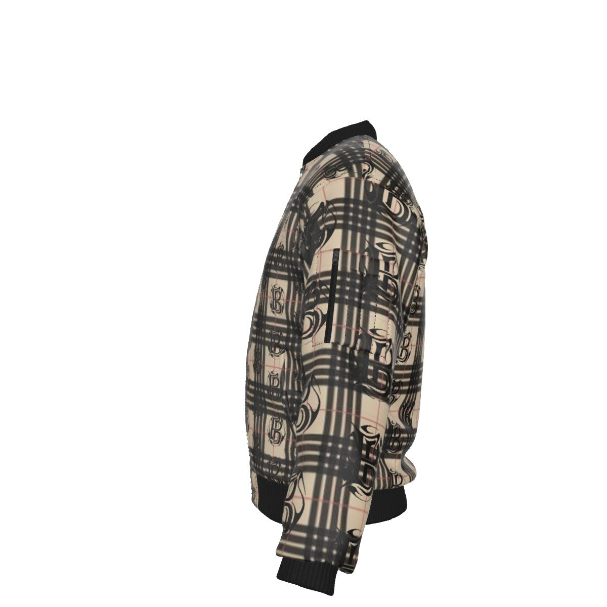 Men's Jacket With Sleeve Pocket