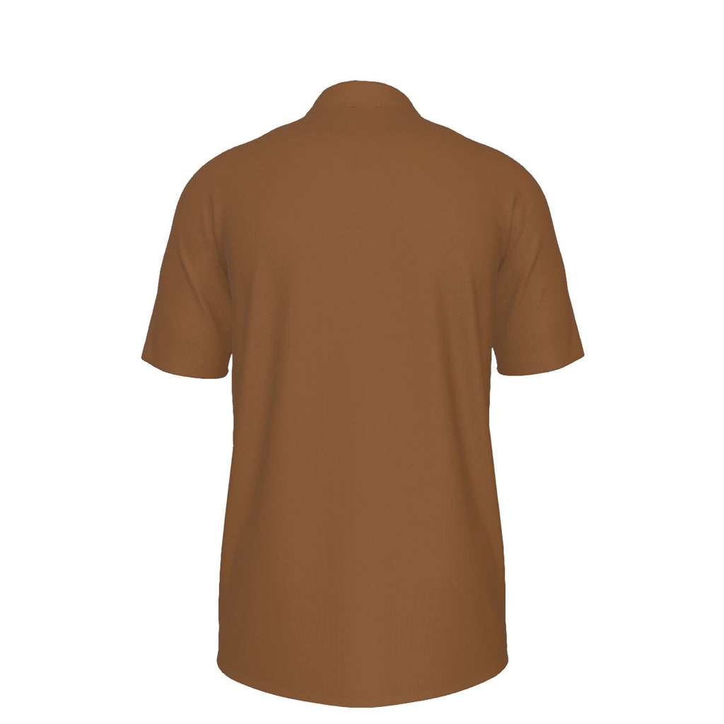 All-Over Print Men's Polo Collar Jersey