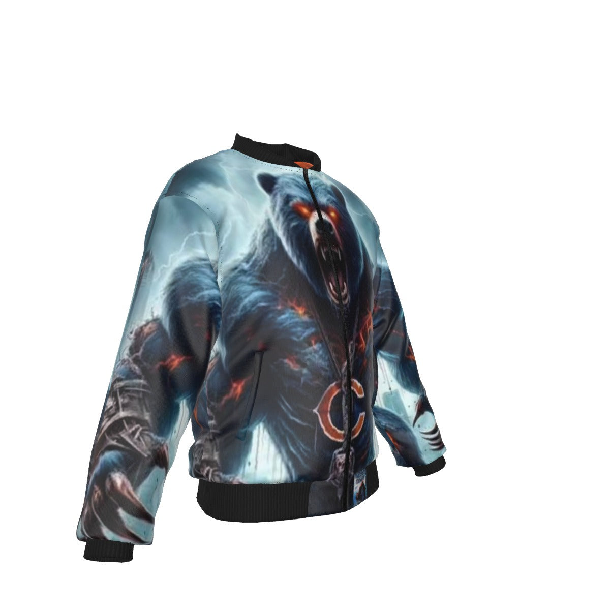 Men's Jacket With Sleeve Pocket