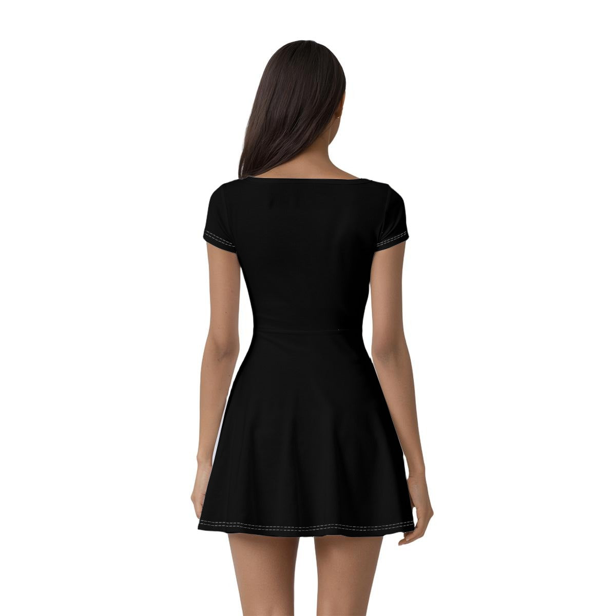 Women’s Athletic Dress With Built‑In Shorts by Black Queen