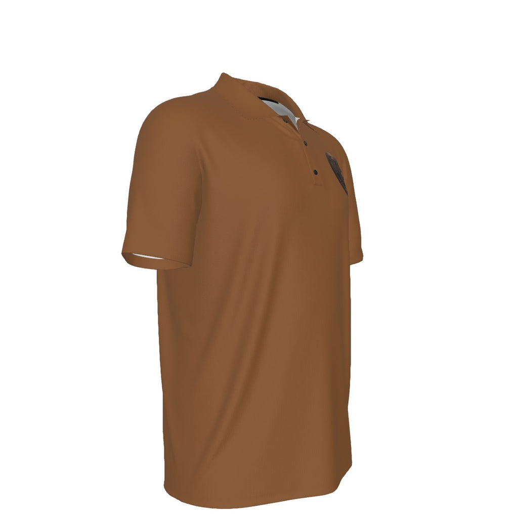 All-Over Print Men's Polo Collar Jersey