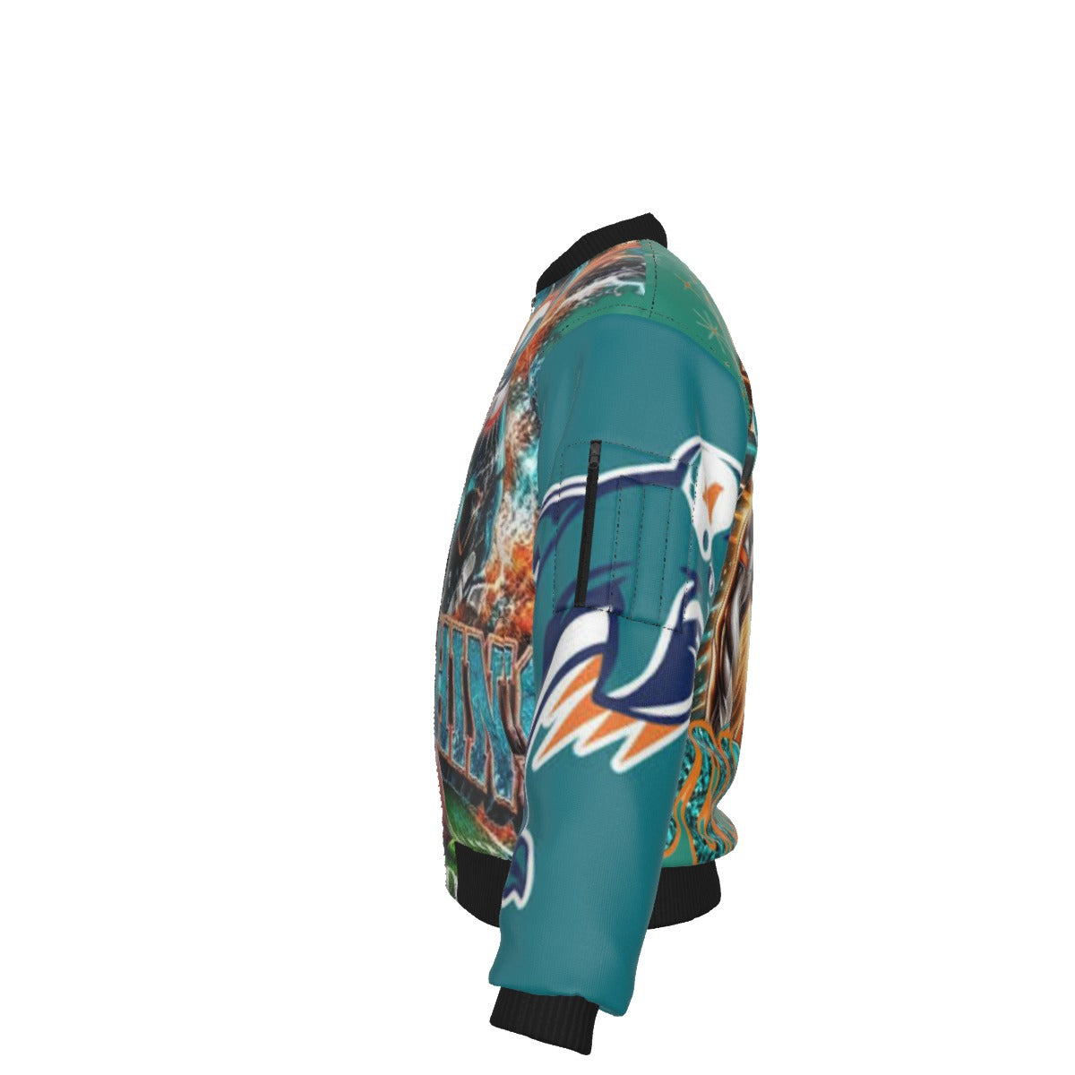 Men's Jacket With Sleeve Pocket