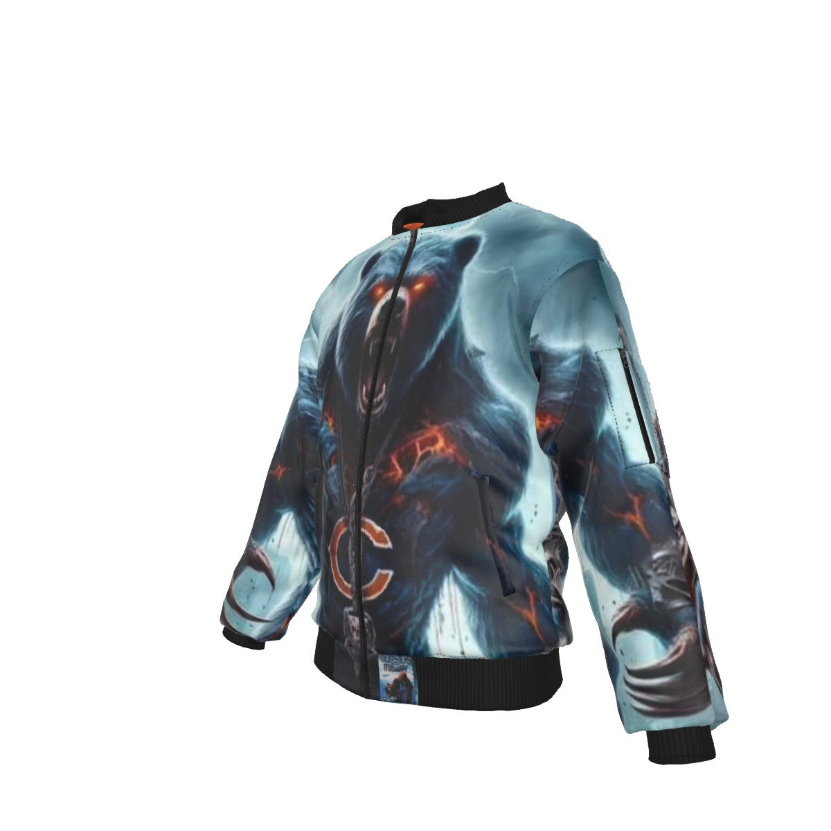 Men's Jacket With Sleeve Pocket
